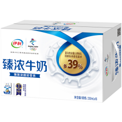 伊利 臻浓牛奶 250ml*16盒/箱