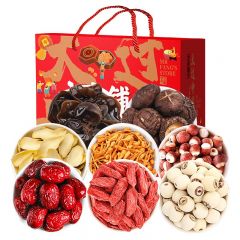 方家铺子金玉满堂菌菇干果礼盒69417425697801234g