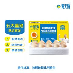 黄天鹅可生食鸡蛋10枚6971892270717