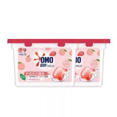 奥妙自然工坊白桃护色洗衣凝珠 50颗*2盒