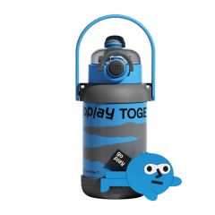 丸趣保温壶-蓝灰-丸不起1000ml