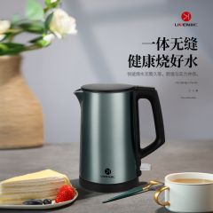 利仁（Liven）黄金容量双层防烫304不锈钢智能断电烧水壶LPSH-80