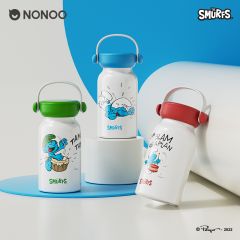 NONOO mini酷卡保温杯·蓝精灵SNS200K1  颜色随机
