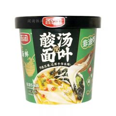 雨润酸汤面叶夜宵零食追剧美食 酸汤面叶（紫菜虾米味）103g*6桶