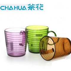 透明圈圈口杯 